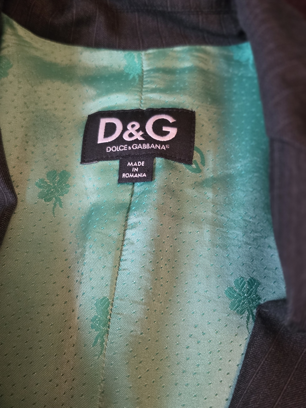 Dolce & Gabbana Women's Green Lined Blazer-pre Owned